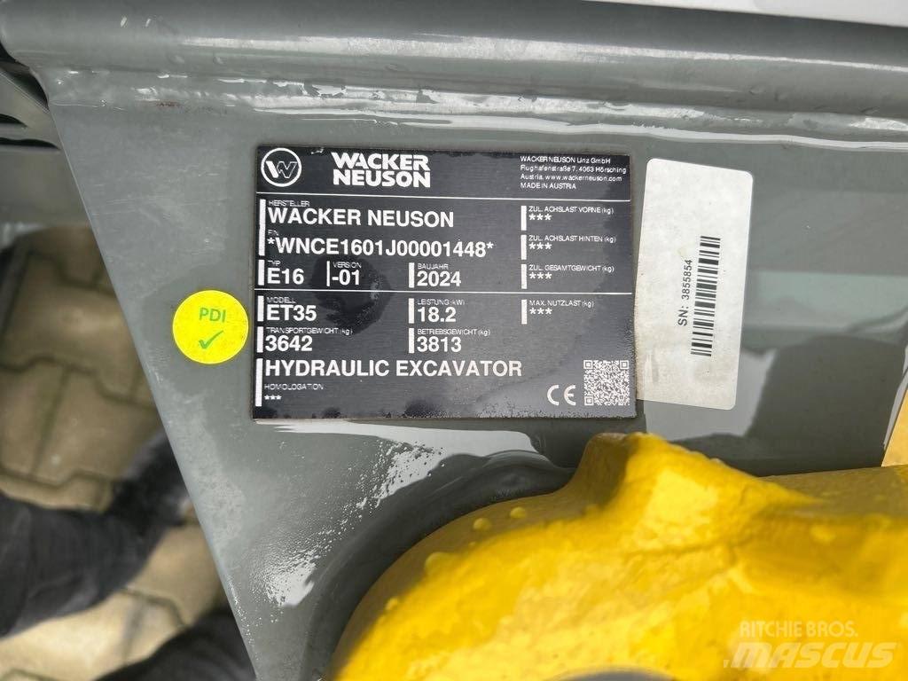 Wacker Neuson ET35 Bageri guseničari