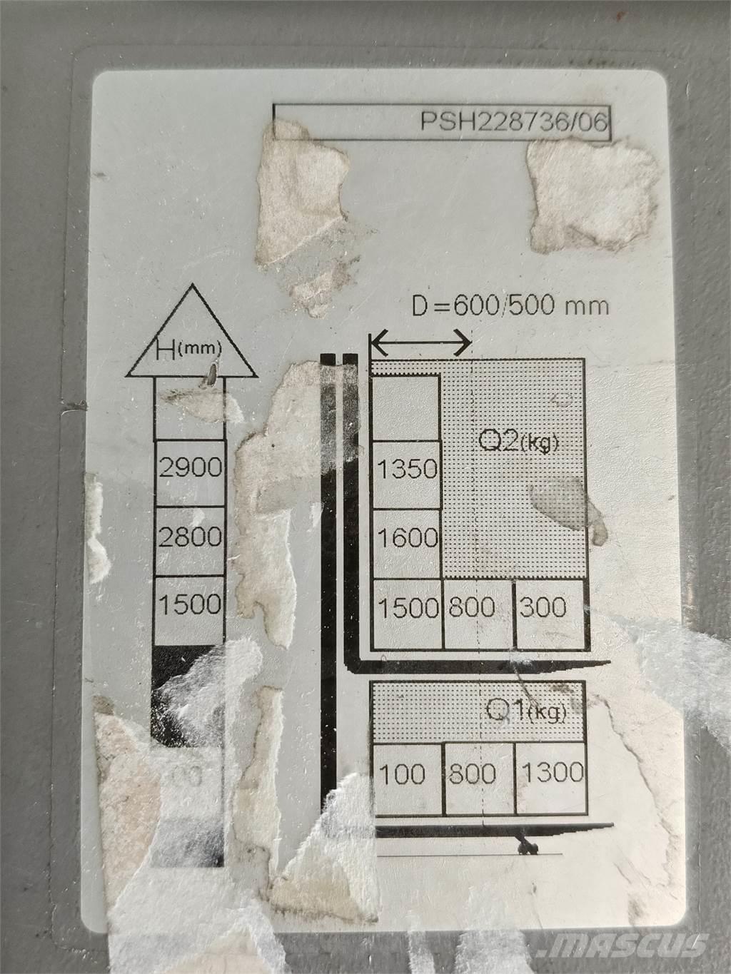 Atlet PSH160 Samopogonski ručni viljuškari