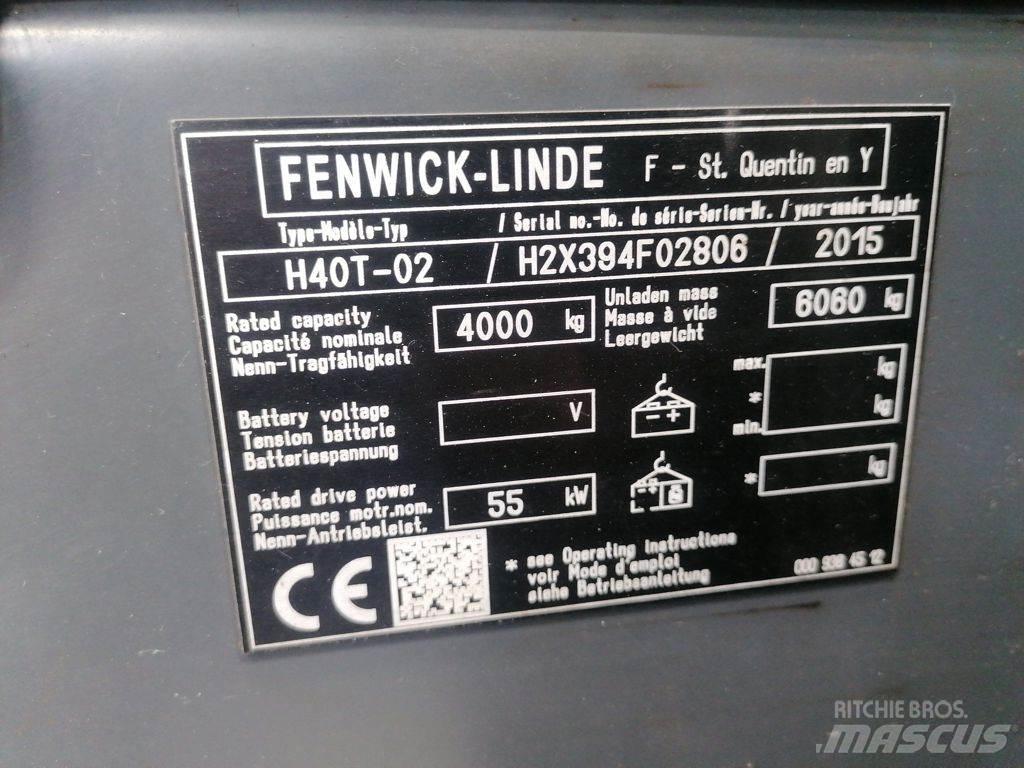Linde H40T-02 Plinski viljuškari