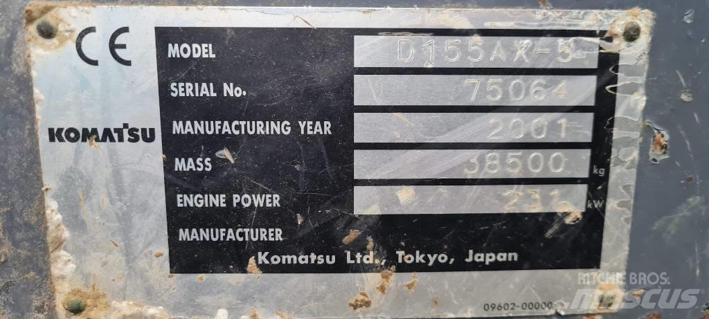 Komatsu D 155 AX-5 Buldožeri guseničari