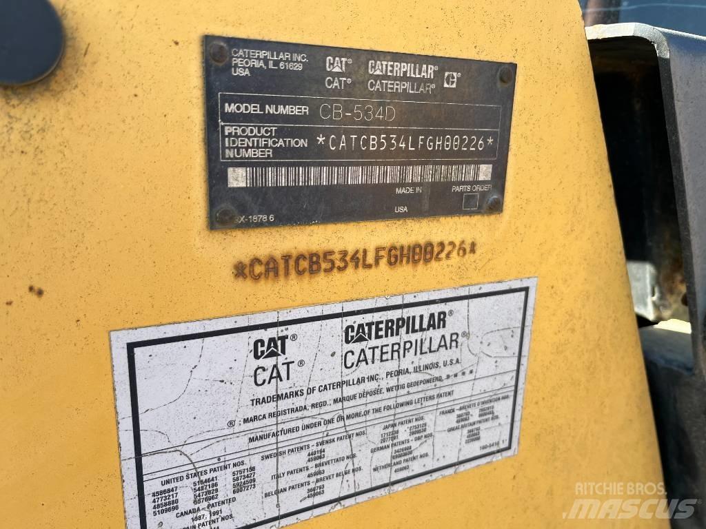 CAT CB 534 D Valjci sa duplim bubnjem