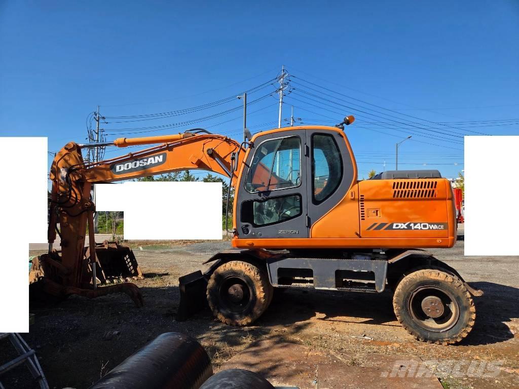 Doosan DX140WACE Bageri točkaši