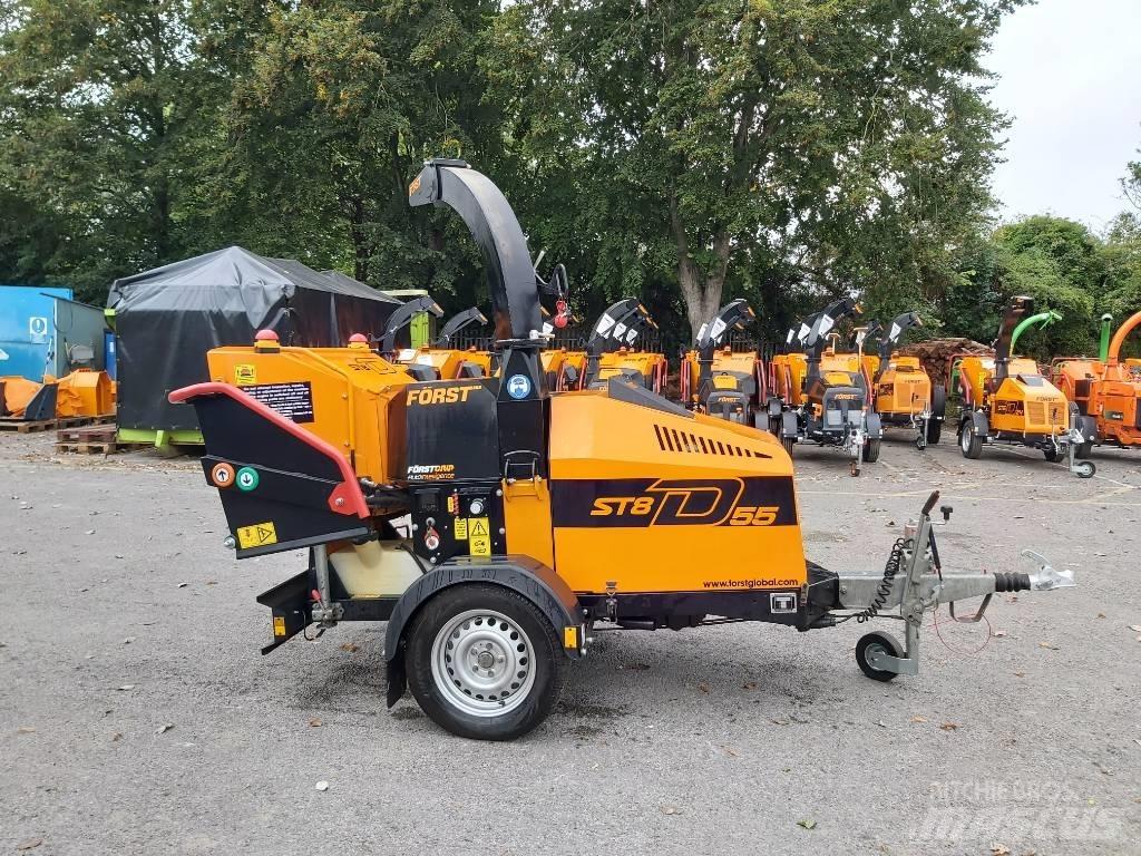 Forst ST8D Drobilice drva / čiperi