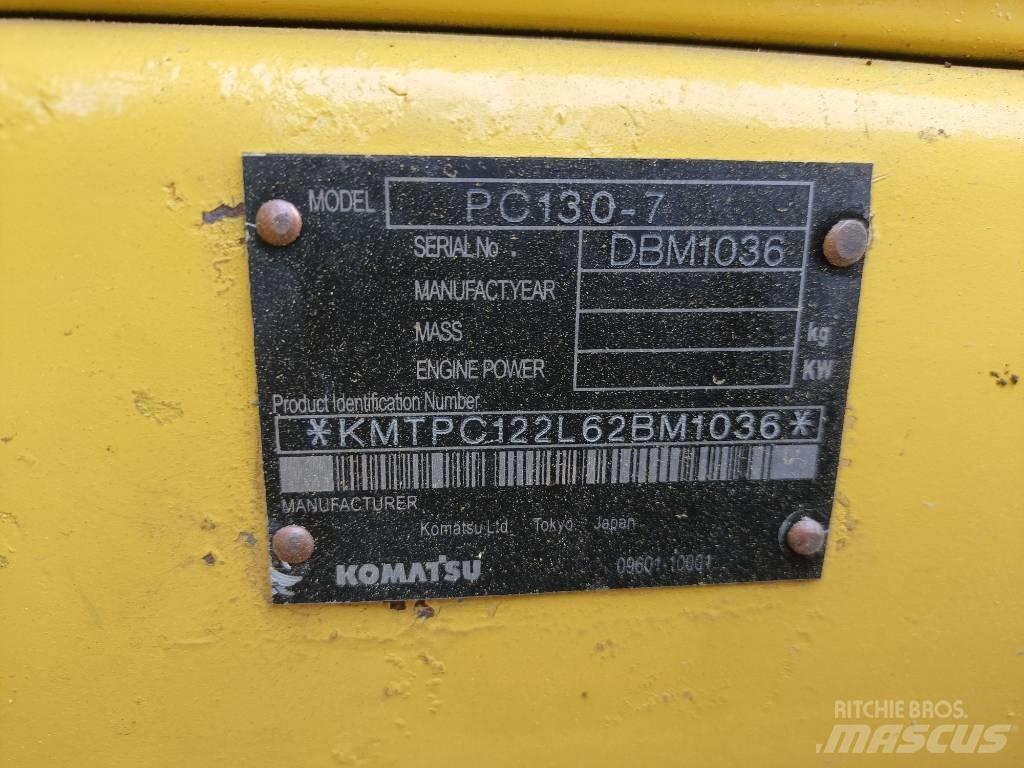 Komatsu PC130 Bageri guseničari