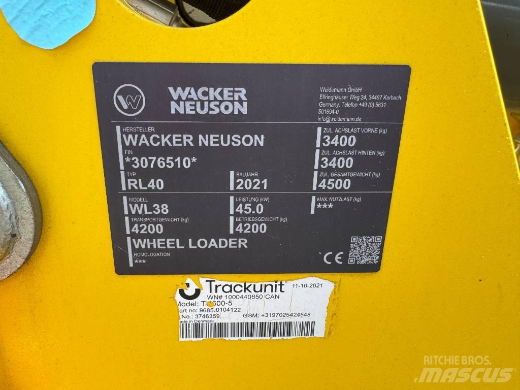 Wacker Neuson WL38 Utovarivači na točkove