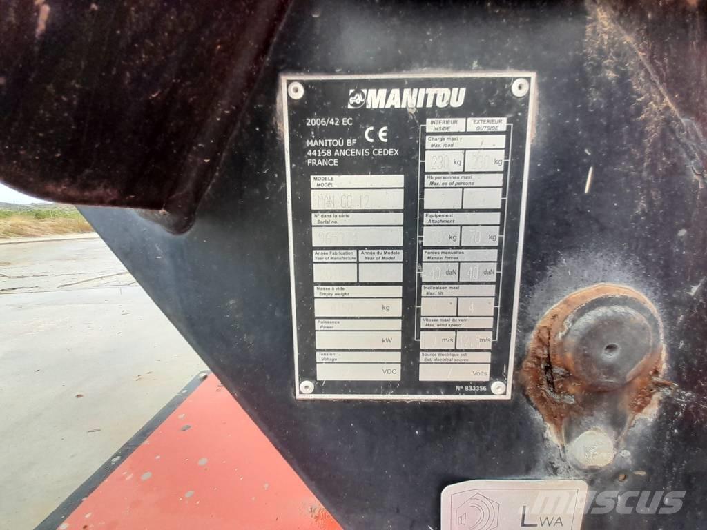 Manitou ManGo 12 Zglobne podizne platforme
