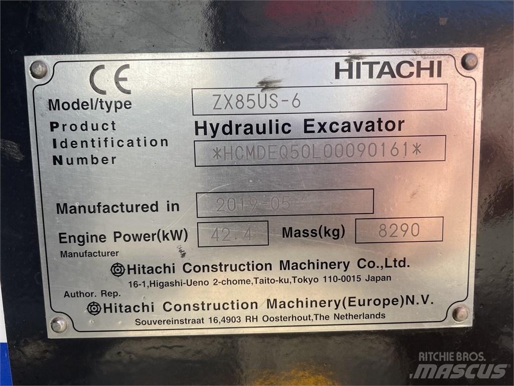 Hitachi ZX 85 US-6 Midi bageri 7t – 12t