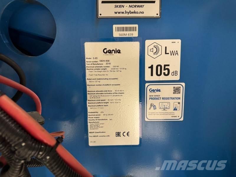 Genie S65 Ostali kranovi i platforme