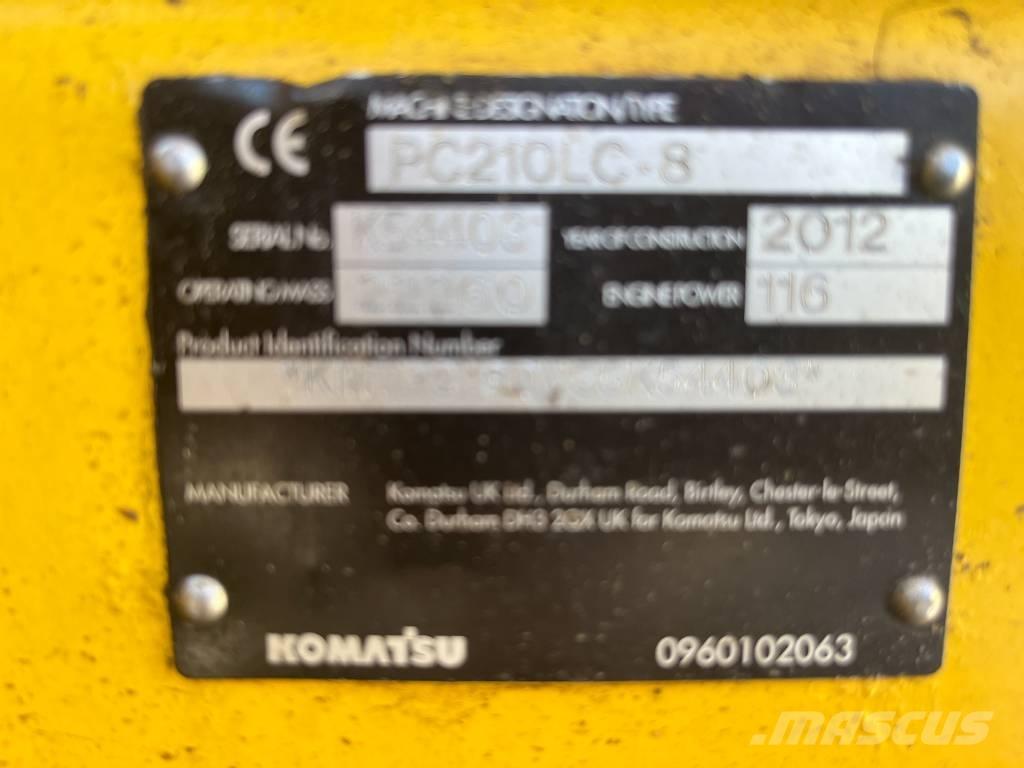 Komatsu PC 210 LC-8 Bageri guseničari