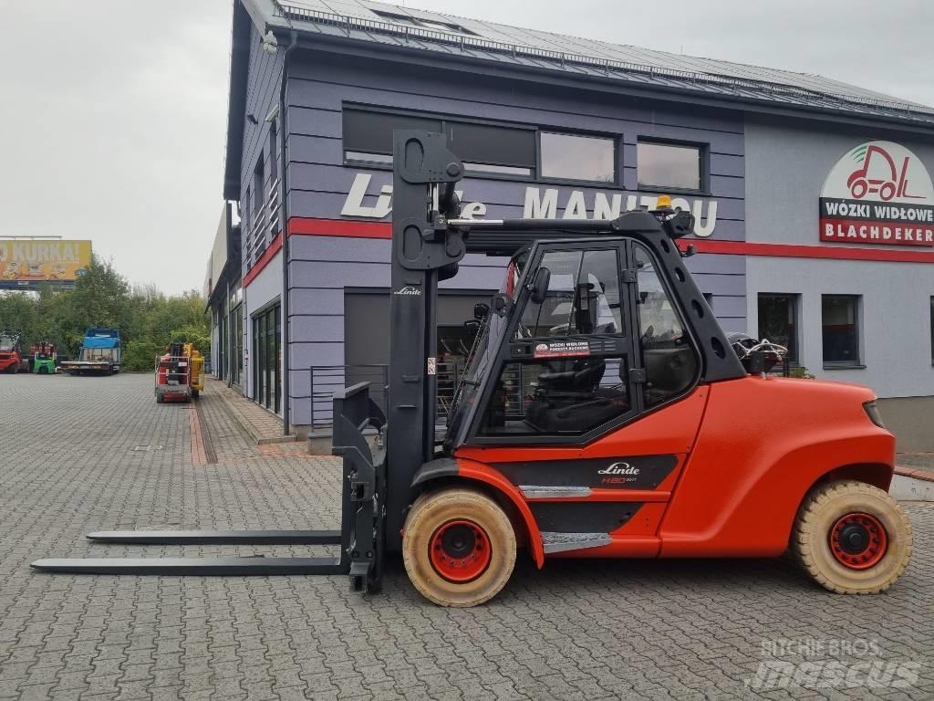 Linde H80T-03/1100 Plinski viljuškari