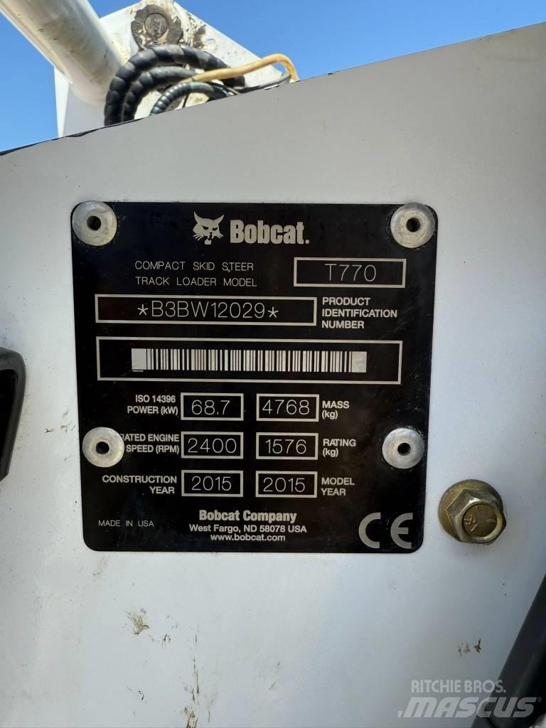 Bobcat T 770 Utovarivaču guseničara
