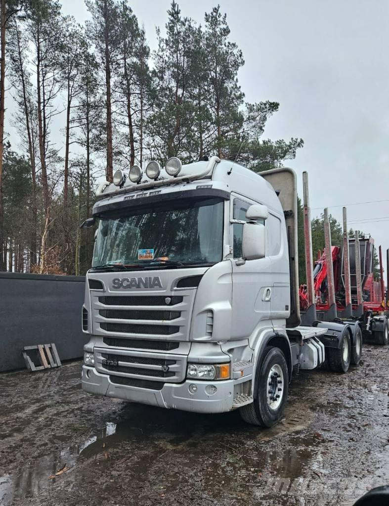 Scania R 730 Kamioni za drva Šticari