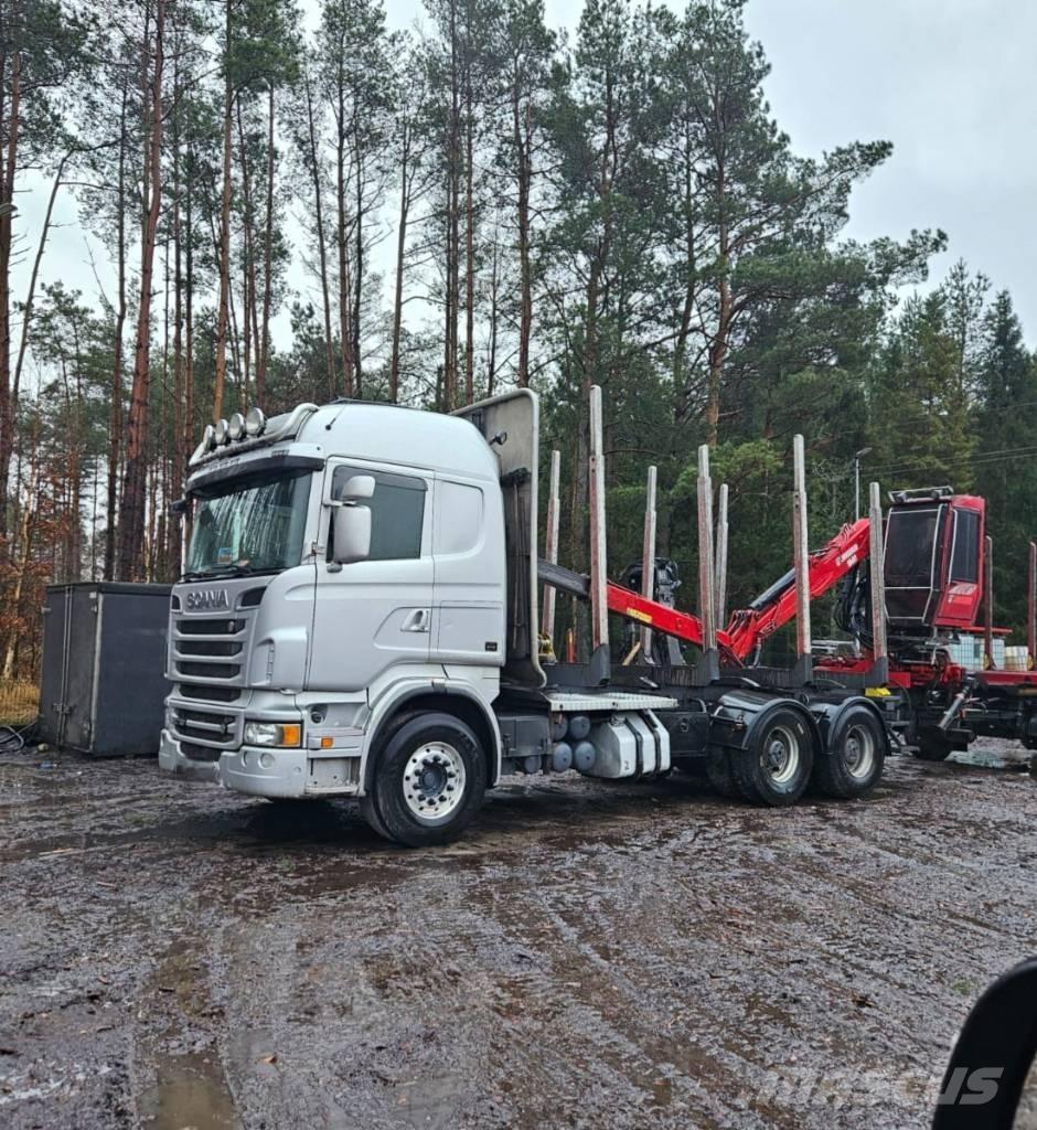 Scania R 730 Kamioni za drva Šticari
