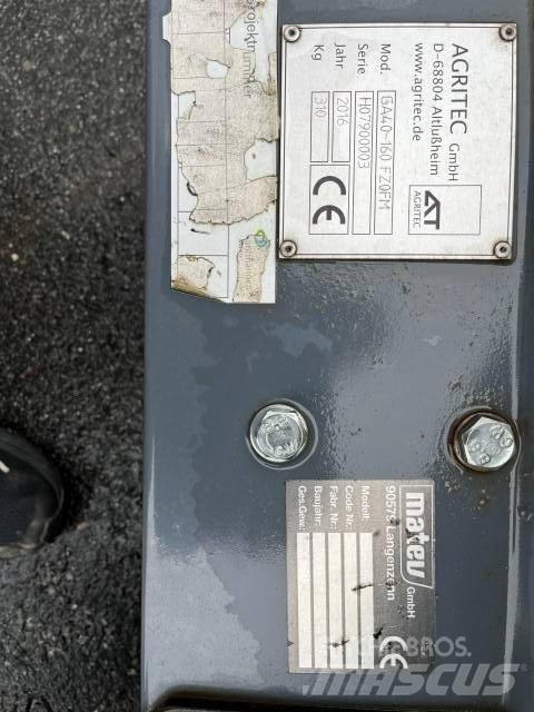 Matev GA40-160FZ0FM Kosilice sa postoljem za vuču