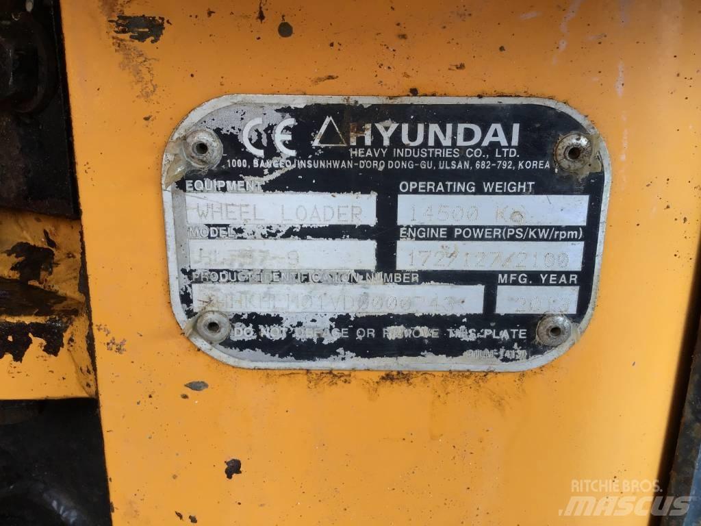 Hyundai HL 757-9 Utovarivači na točkove