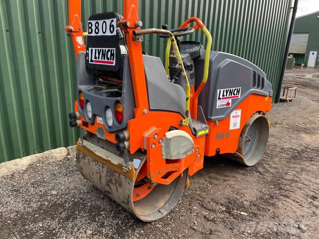 Hamm HD 8 VV Valjci sa duplim bubnjem