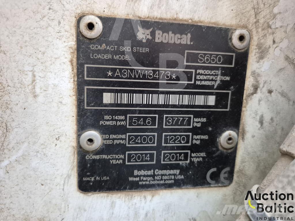 Bobcat S 650 Skid steer mini utovarivači