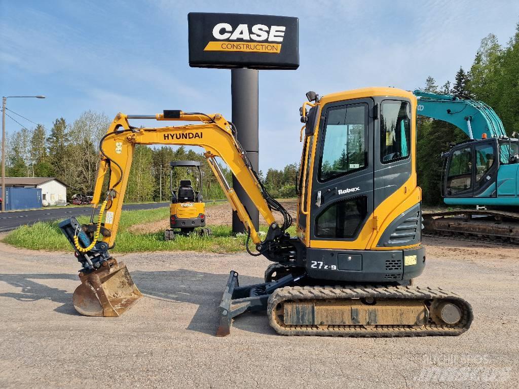 Hyundai Robex 27 Z-9 Mini bageri < 7t