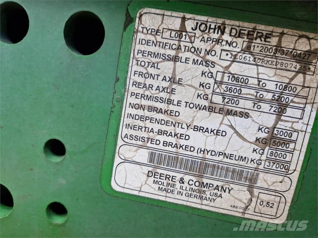 John Deere 6140R Traktori