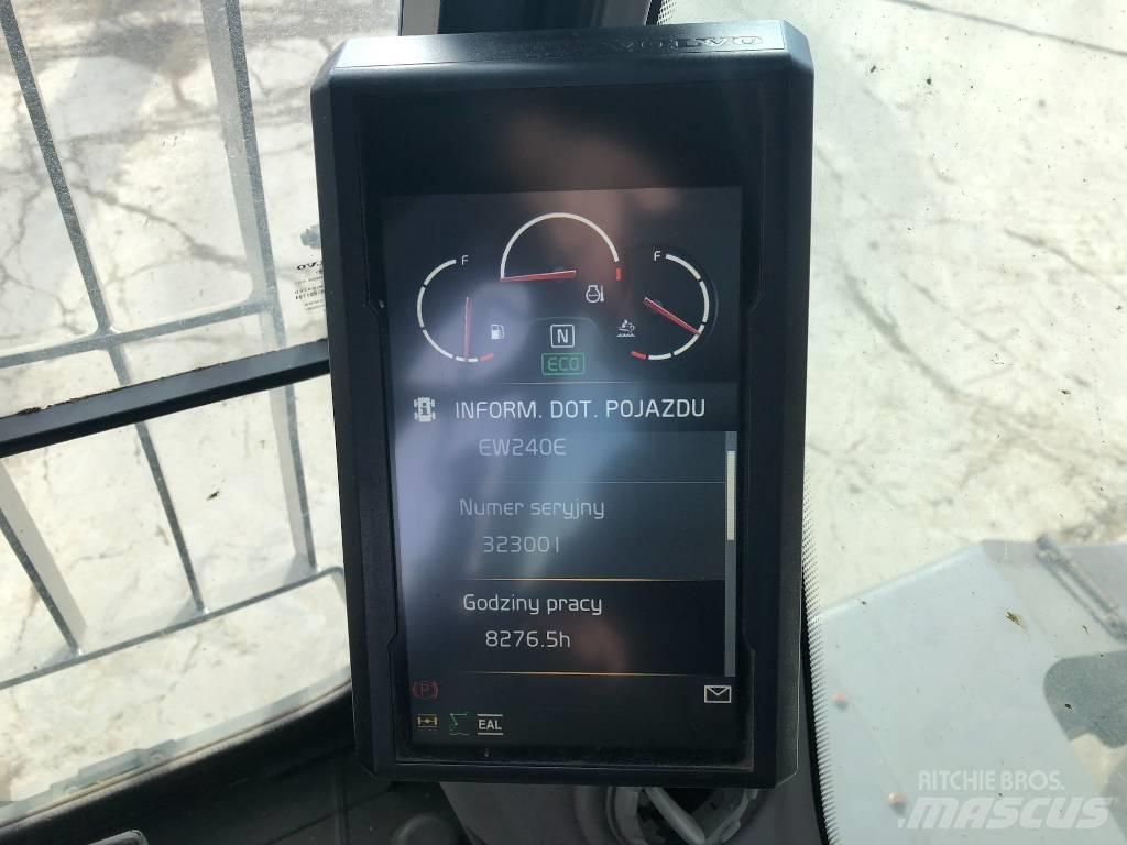 Volvo EW240EMH Bageri za prenos primarnih/sekundarnih sirovina
