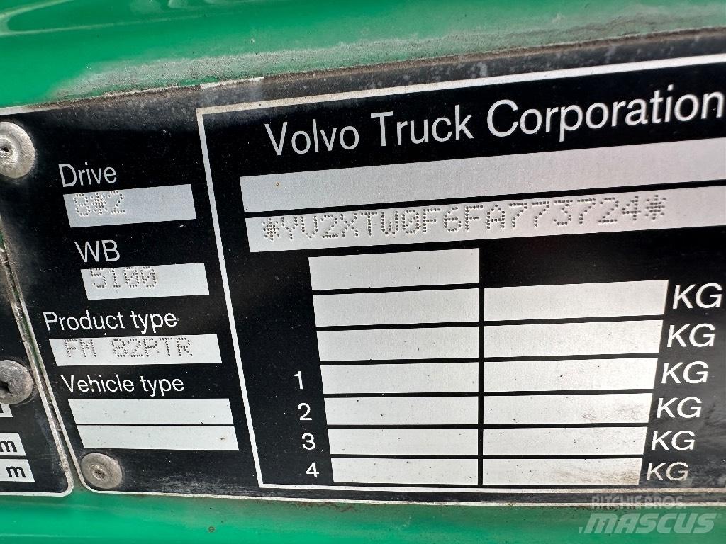 Volvo FM 420 8x2/4 Rol kiper kamioni sa kukom za podizanje tereta
