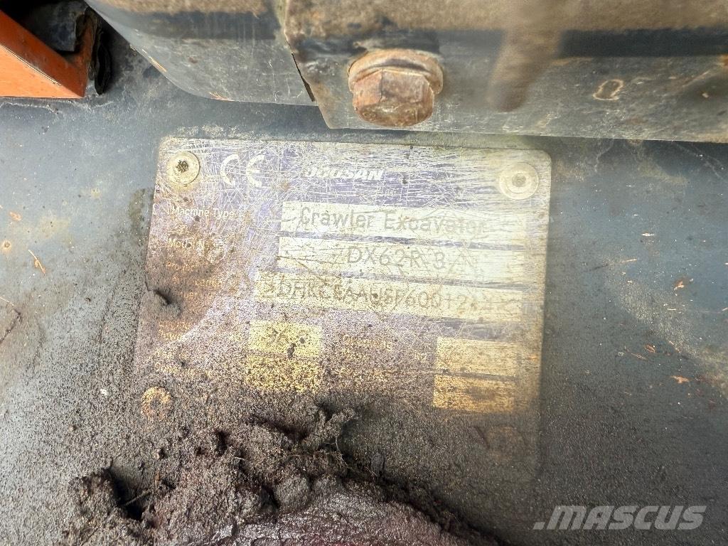 Doosan DX 62 R-3 Mini bageri < 7t