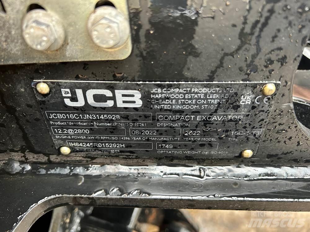 JCB 16C-1 Mini bageri < 7t