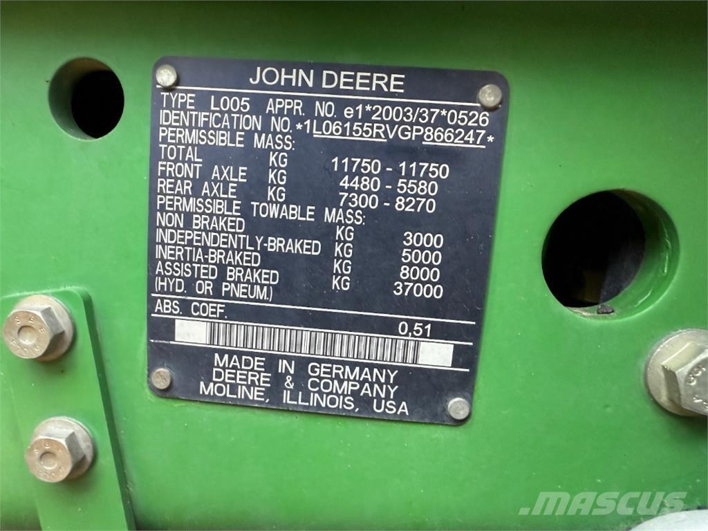 John Deere 6155R Ostale poljoprivredne mašine