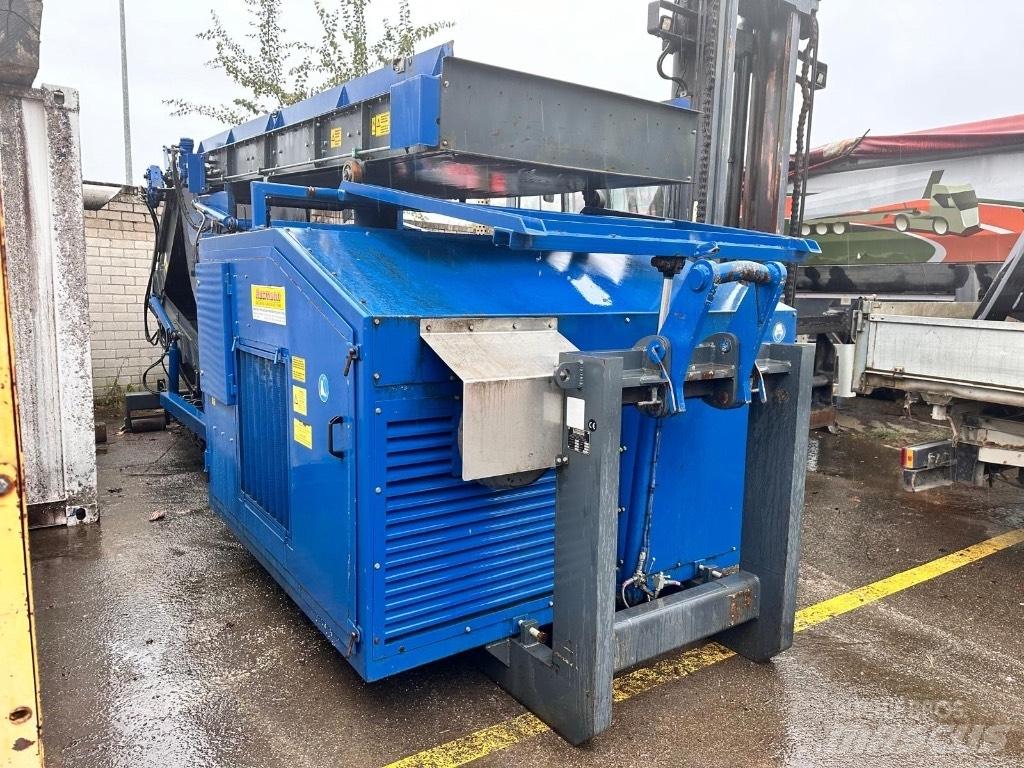 Husmann BZ1200 Cepači za drva, drobilice za drvo i strugači