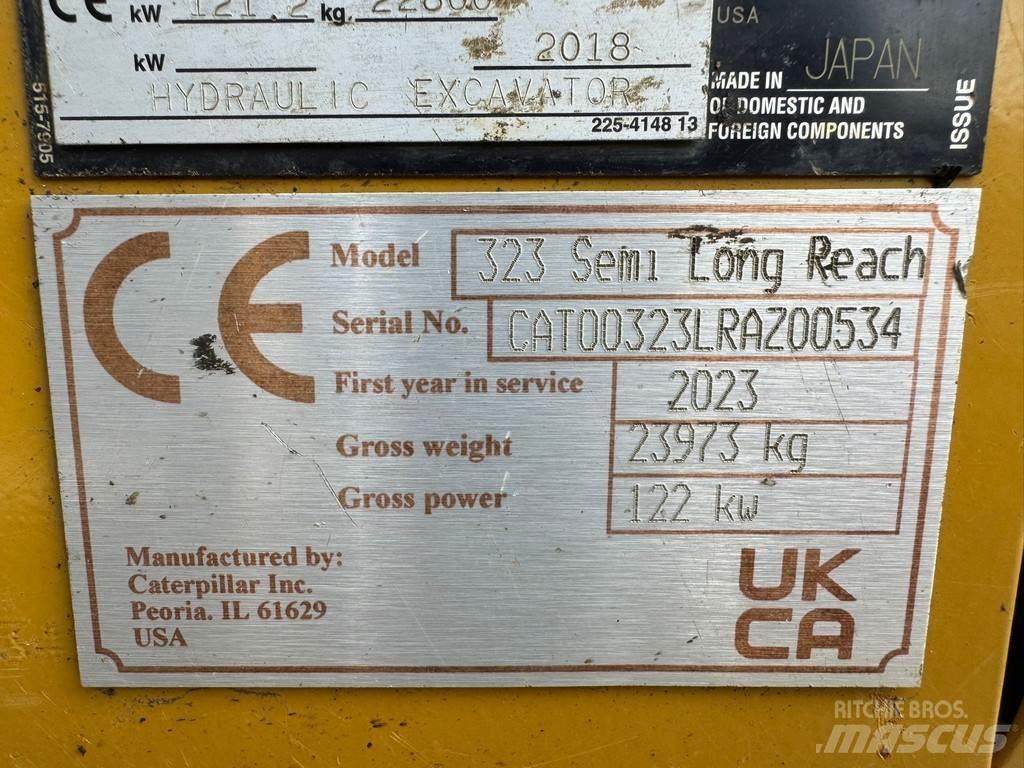 CAT 323 07A Polovni specijalni bageri