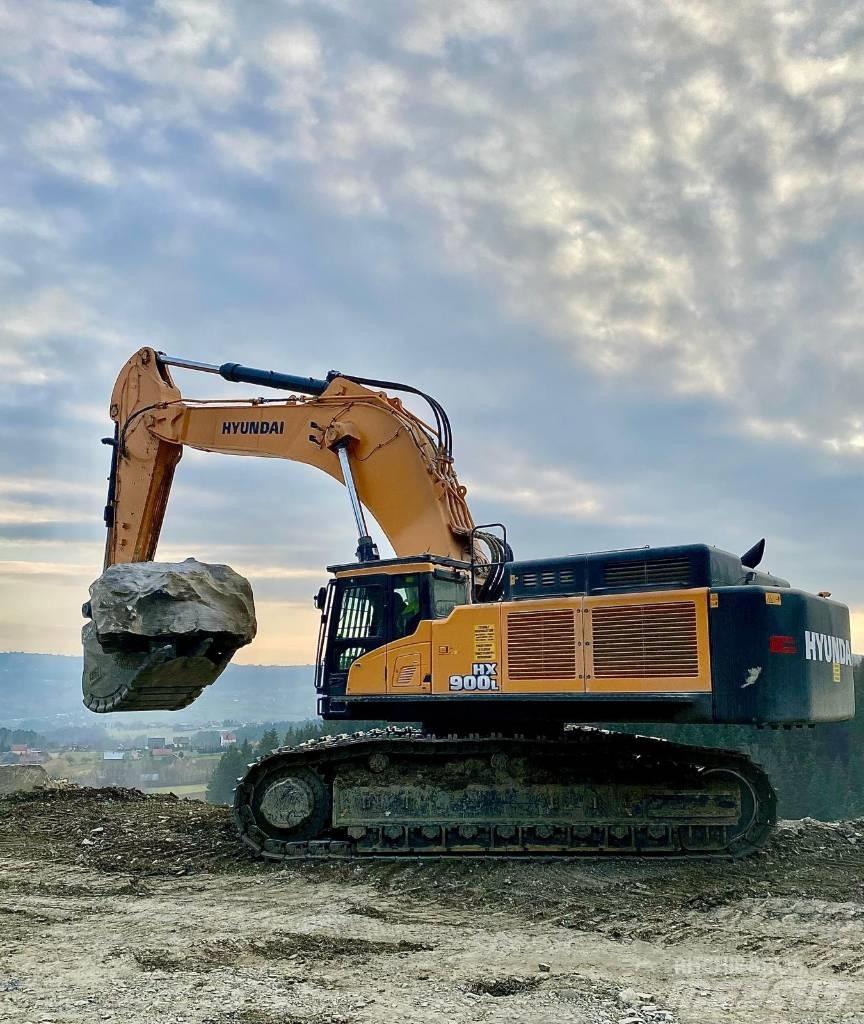 Hyundai HX900L Bageri guseničari