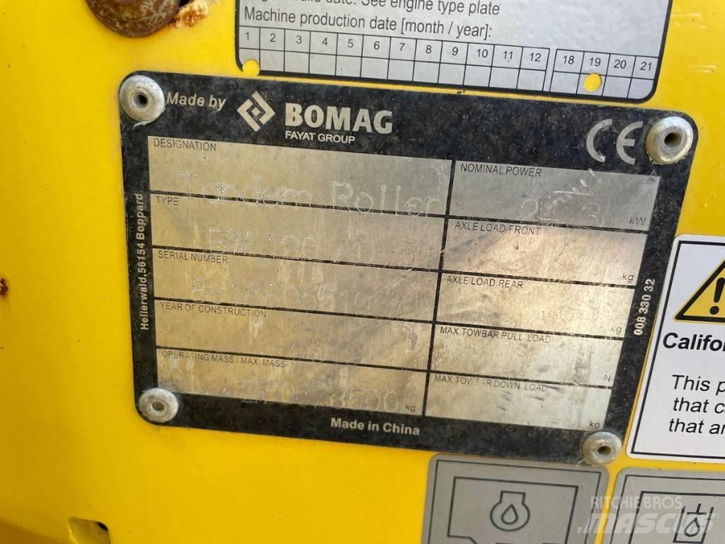 Bomag BW 120 AD-5 Valjci sa duplim bubnjem