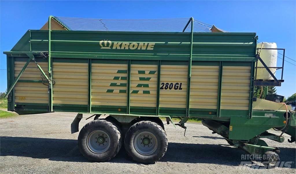 Krone AX 280 GL Samoutovarne prikolice
