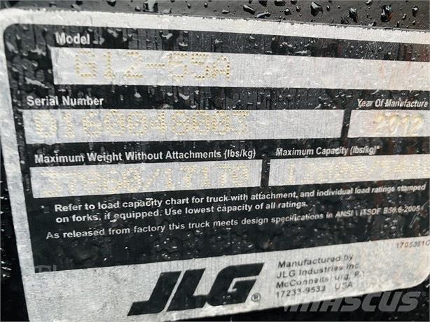 JLG G 12-55 A Teleskopski viljuškari