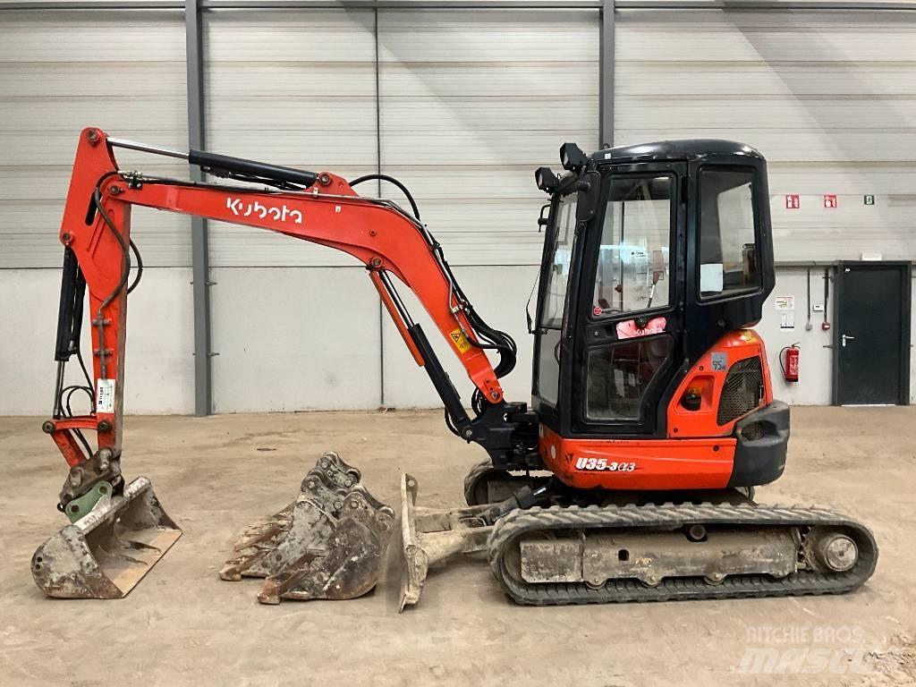 Kubota U 35-3 A 3 Mini bageri < 7t