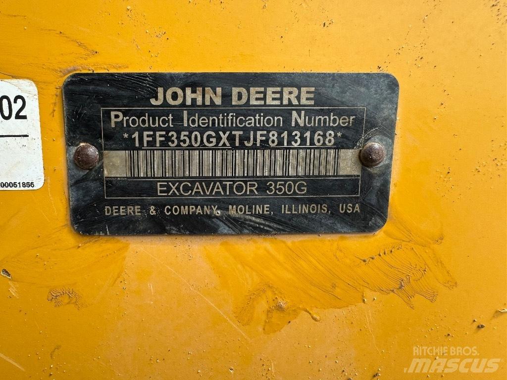 DEERE 350G LC Bageri guseničari