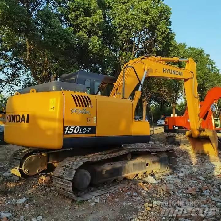 Hyundai 150LC-7 Bageri guseničari