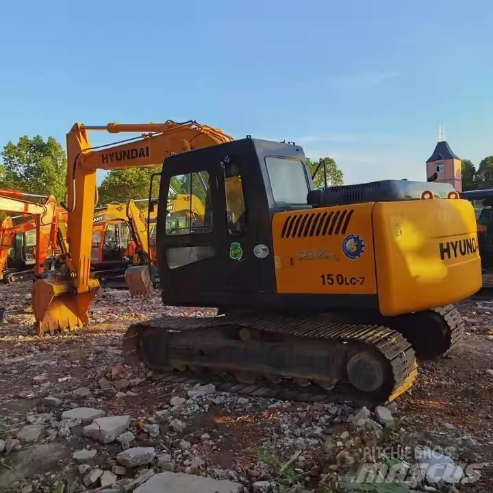 Hyundai 150LC-7 Bageri guseničari