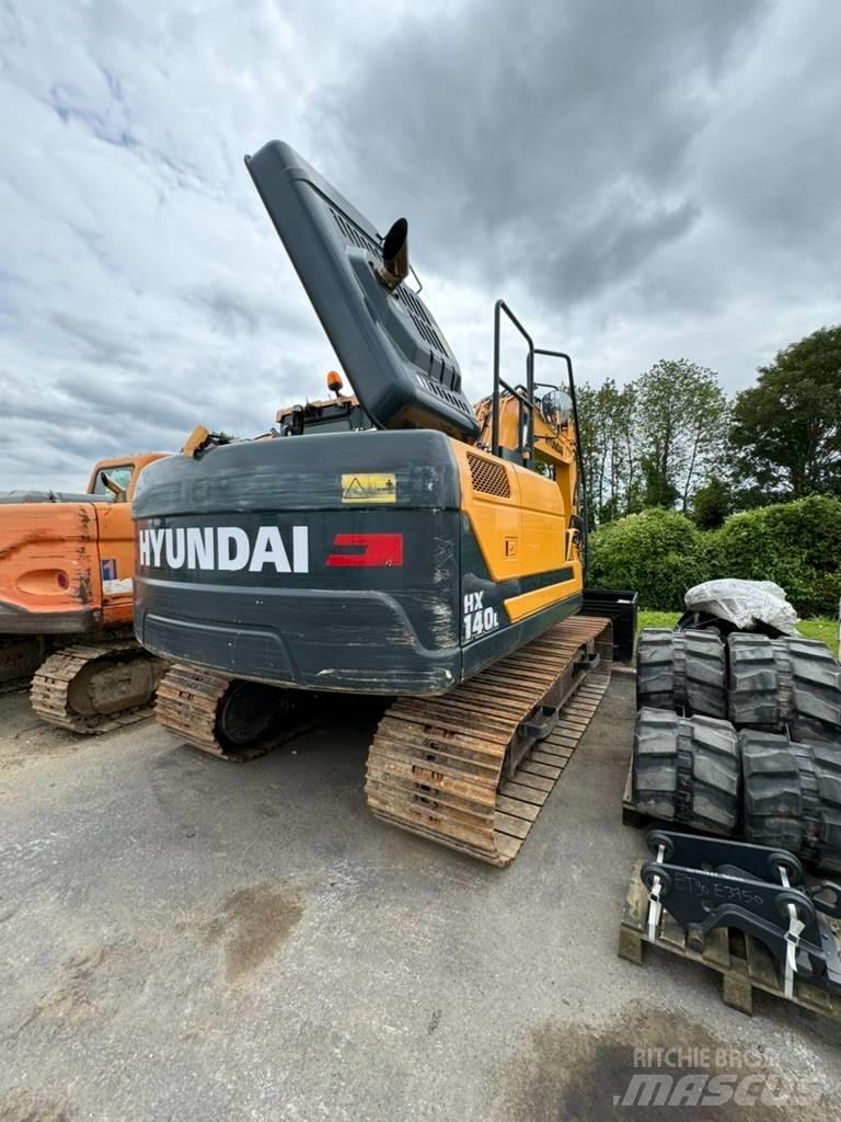 Hyundai HX 140L Bageri guseničari