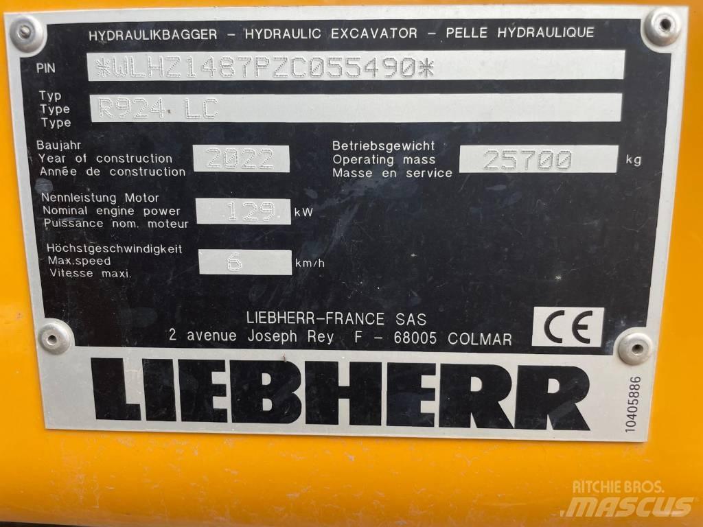 Liebherr R924 G8 Bageri guseničari