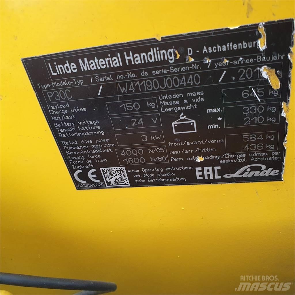 Linde P30C Tegljači