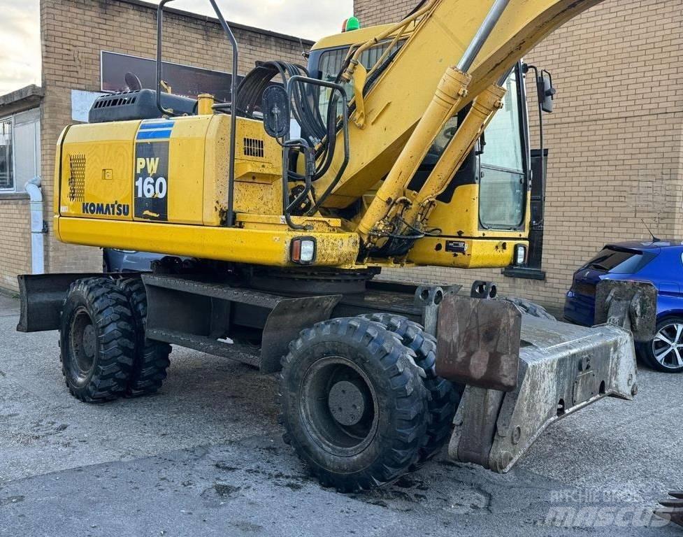 Komatsu PW 160-7 Bageri točkaši