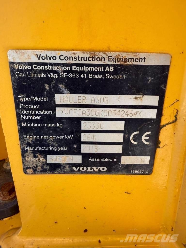 Volvo A 30 G Zglobni damperi