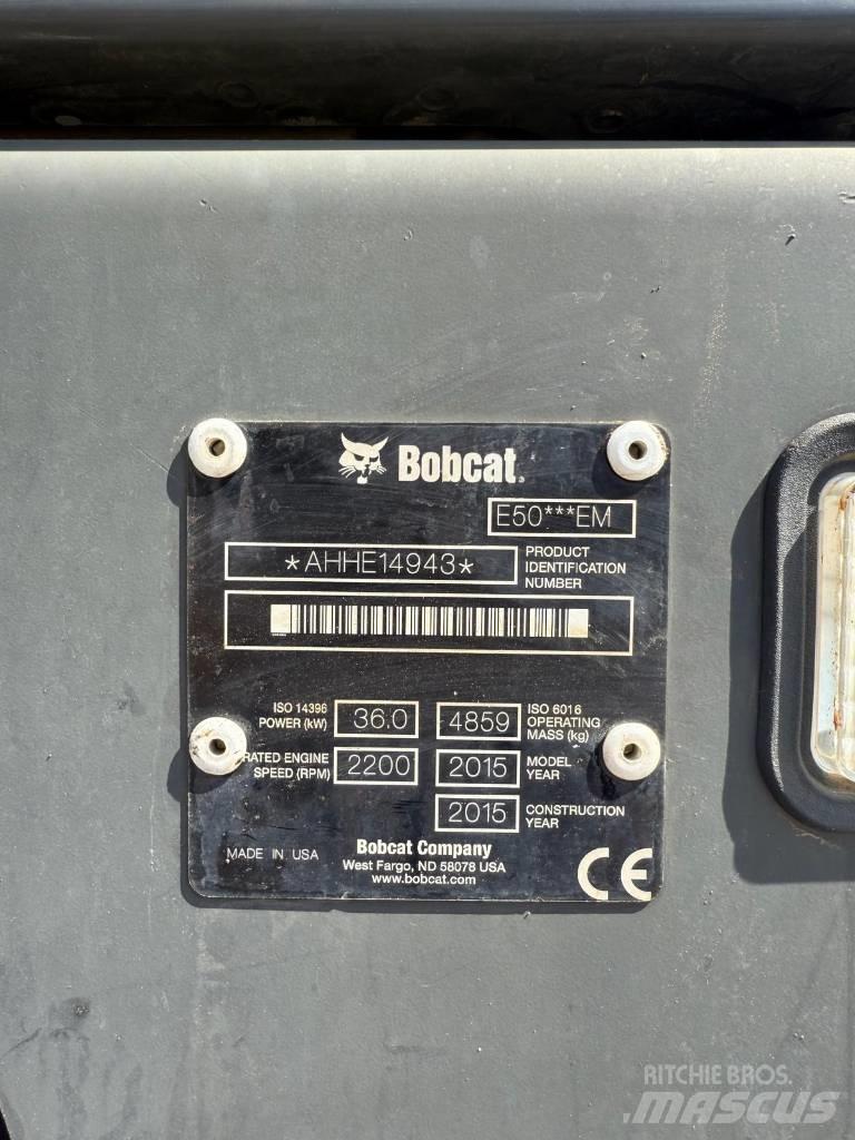 Bobcat E 50 EM Mini bageri < 7t