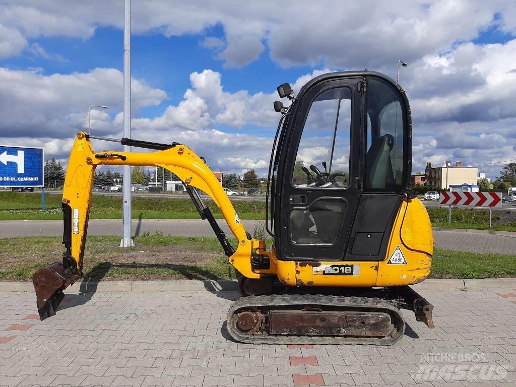JCB 8018 Mini bageri < 7t