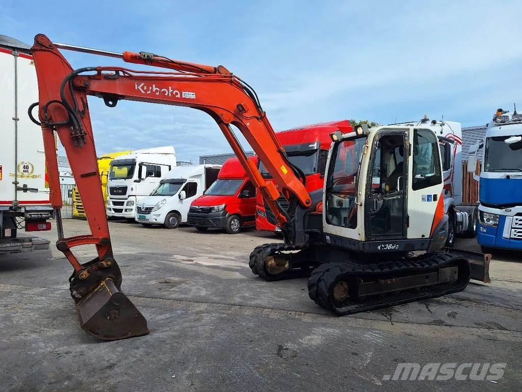 Kubota KX080 Midi bageri 7t – 12t