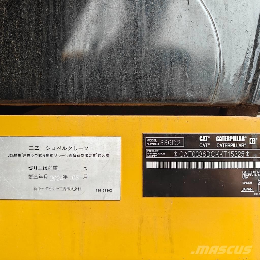 CAT 336D2 Crawler excavators