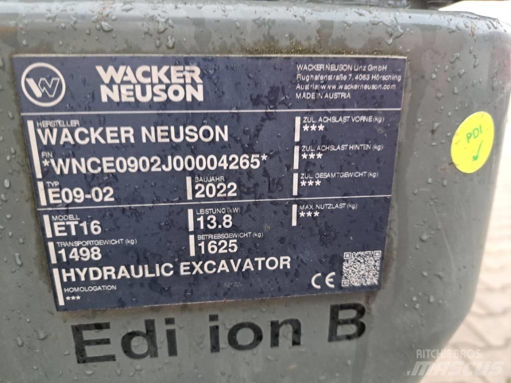 Wacker Neuson ET16 Bageri guseničari