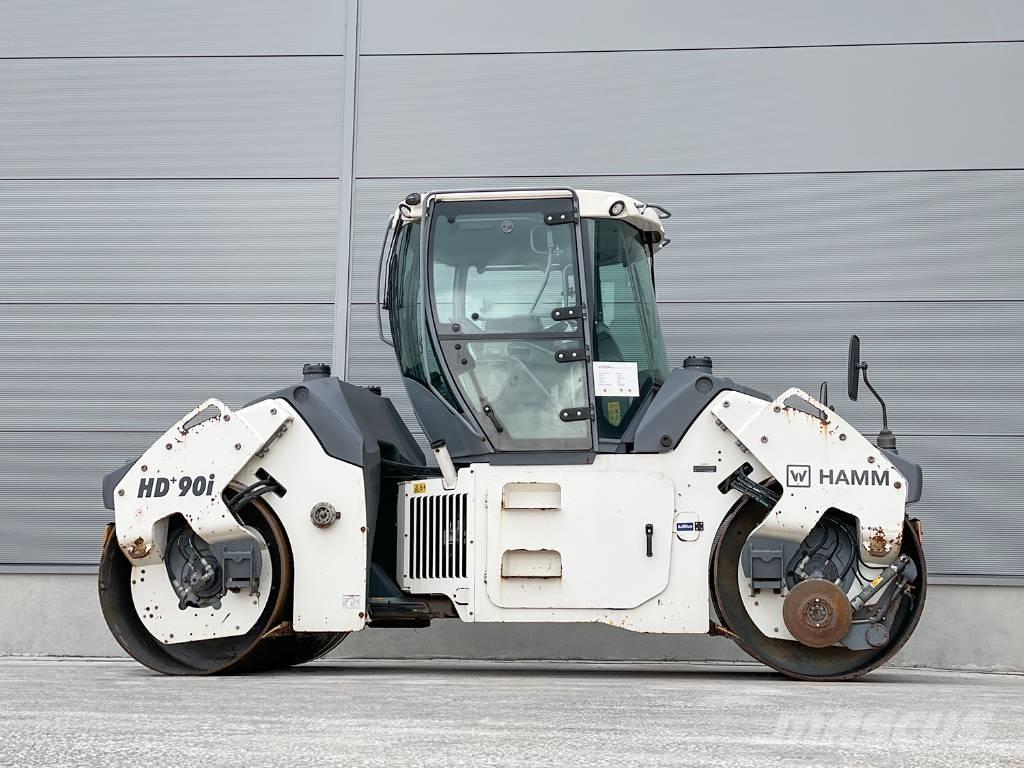 Hamm HD+ 90I VV Valjci sa duplim bubnjem