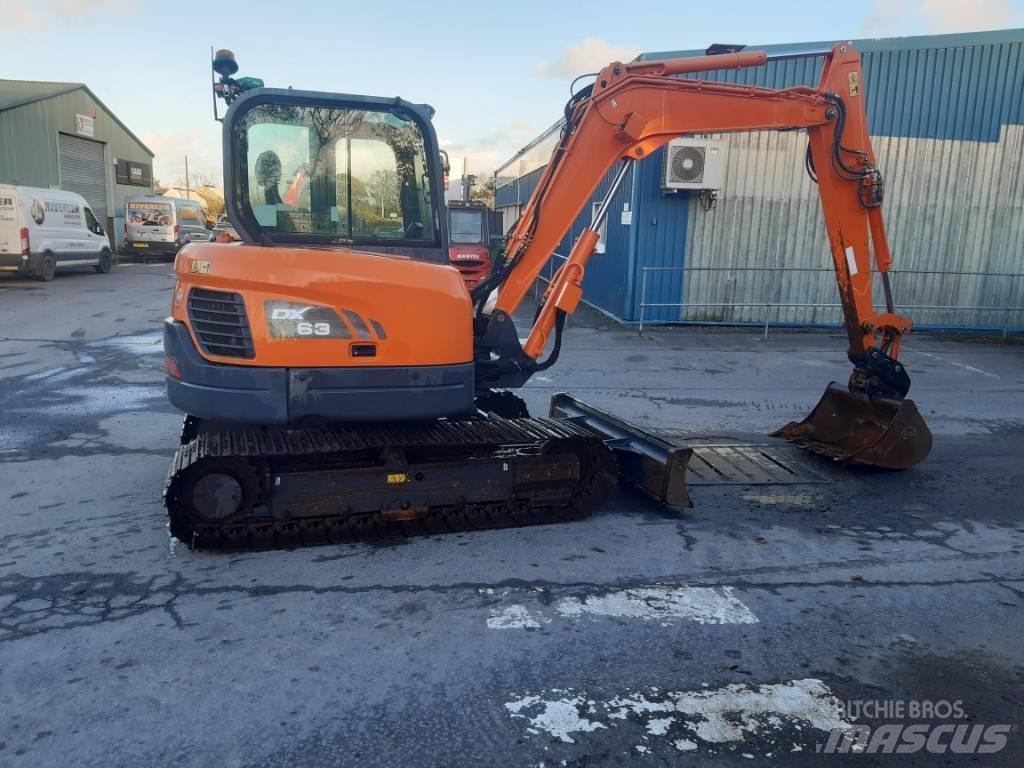 Doosan DX 63-3 Bageri guseničari